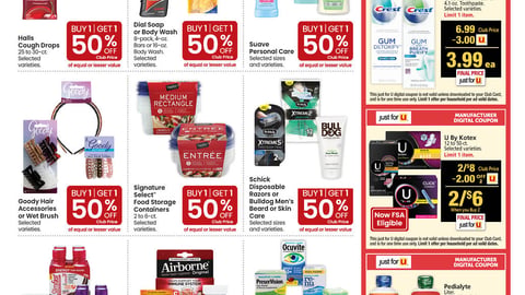 Safeway P&G 'Buy Big, Save Big' Feature